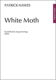 White Moth SATB choral sheet music cover Thumbnail